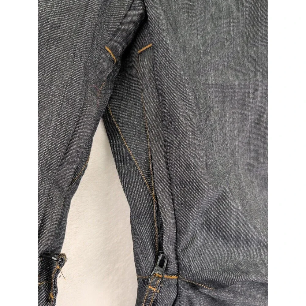 Aperture Slim Fit Denim Look Snowboard Pants 10,000 MM Waterproofing Men's Small